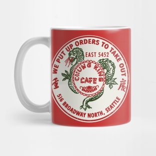 Retro Vintage Chung King Cafe Chinese Restaurant Seattle WA Mug